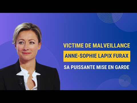 Anne-Sophie Lapix furax : Son alerte poignante face a? la malveillance