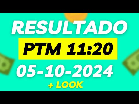 RESULTADO - Jogo do bicho ao vivo -  PTM 05_10_2024