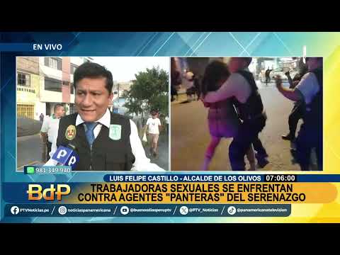 BDP meretrices se enfrentan y agreden a serenas de Los Olivos