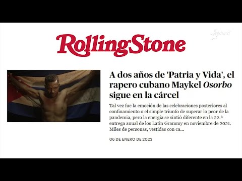 Info Martí | Lamenta Rolling Stone que “El Osorbo” continúa en prisión