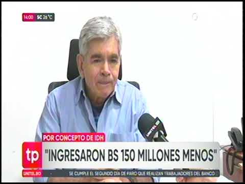 17072024 FERNANDO MENACHO MENOS INGRESOS: RECORTES AFECTAN A LA GOBERNACIÓN UNITEL