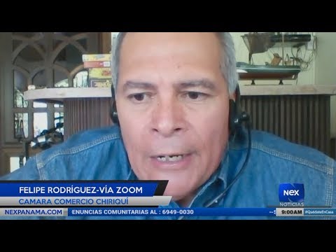 Entrevista a Felipe Rodríguez, Cámara de Comercio en Chiriquí