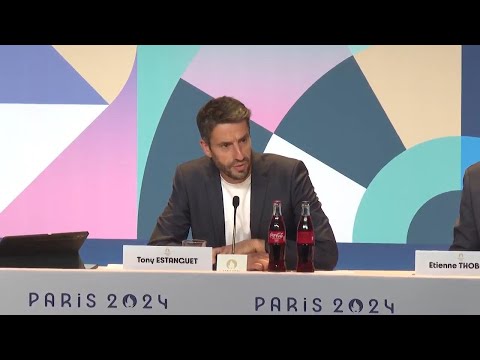 The President of the Paris 2024 Olympics briefs media on security, budget and the River Seine