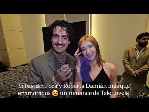 Exc Sebastián Poza y Roberta Damián más que enamorados  un romance de Telenovela