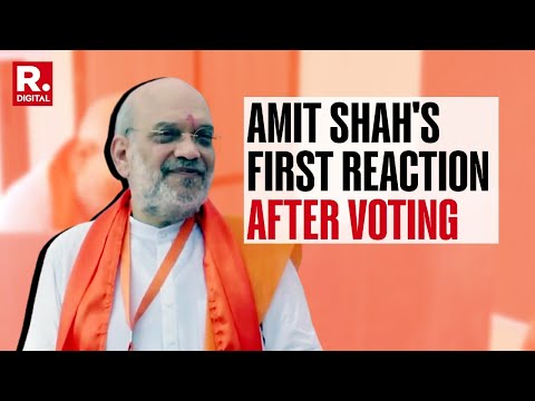 Amit Shah Votes As PM Modi Eyes Third Term | India's Home Minister Says Stable Government Key