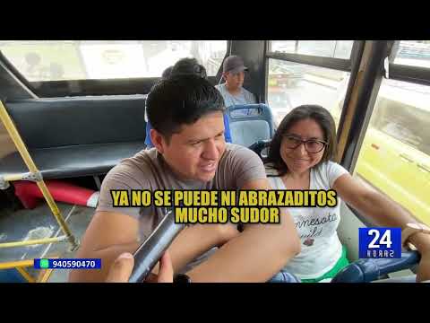 Calor en Lima: altas temperaturas causan malestar en pasajeros del transporte público