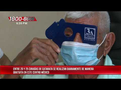 Jornada de salud visual en el centro de oftalmología Sandino - Nicaragua