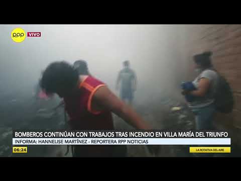 VMT: afectados por el incendio de talleres denuncian robos y saqueos [VIDEO]