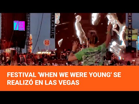 Festival 'When we were young' se realizó en Las Vegas