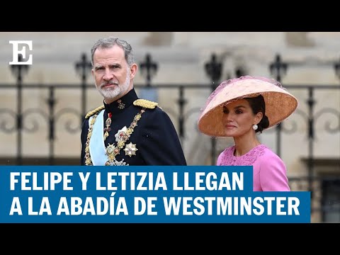 Los reyes Felipe VI y Letizia acuden a la coronación de Carlos III | EL PAÍS