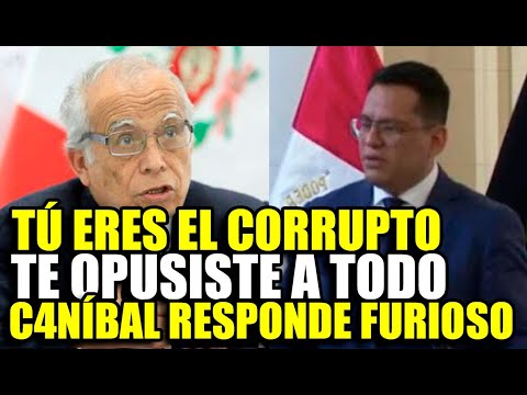 ANÍBAL TORRES FURIOSO RESPONDE A SU EXVICEPRESIDENTE Q RENUNCIÓ Y DESTAPÓ LA CORRUPCIÓN EN EL MINJUS