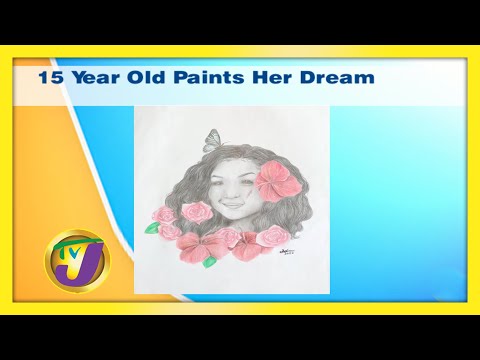 15 Year Old Paints Her Dream: TVJ Smile Jamaica - December 3 2020