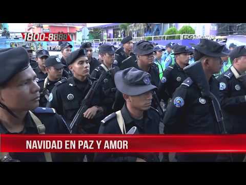 Policía de Nicaragua garantiza una navidad en paz y seguridad
