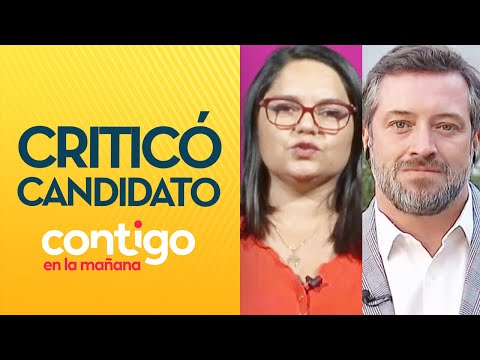 FUE UN ERROR LLEVARLO Ruth Hurtado contra Sichel tras dichos en debate - Contigo en La Mañana