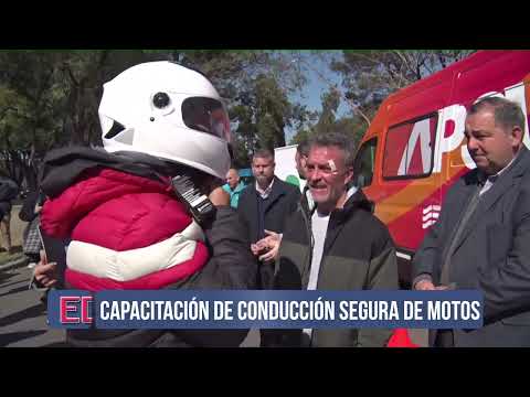 Santa Fe fue sede de la primera capacitación de conducción segura de motos