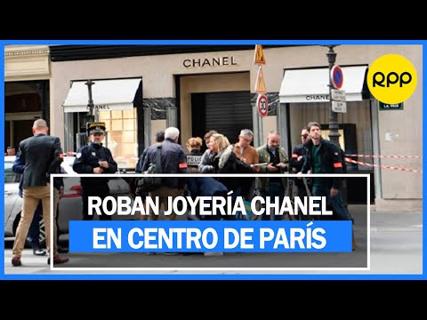 Francia: Roban en pleno día una joyería de lujo en París