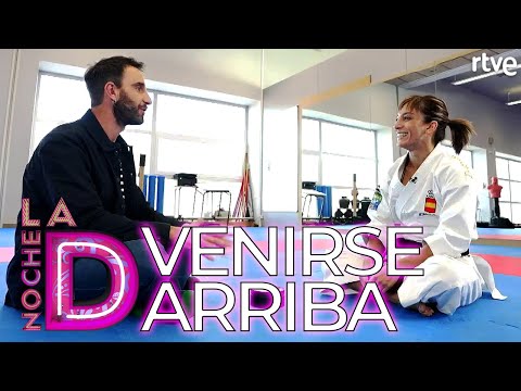 SANDRA SÁNCHEZ enseña kárate a DANI ROVIRA | Entrevista | La noche D