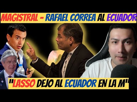 Rafael Correa, magistral respuesta a la derecha | CORREA pondrá confianza en NOBOA | Luisa González