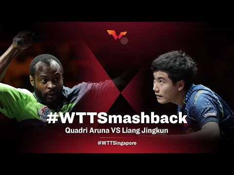 Table Tennis 🥍 Quadri Aruna vs Liang Jingkun | WTT Cup Finals Singapore FULL Match Replay