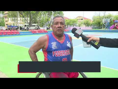 ¡Inclusión deportiva! Realizan torneo de baloncesto en silla de ruedas en Managua - Nicaragua