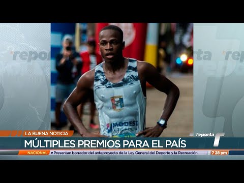El agente del Senafront, Elkin Mena, ha dejado en alto a Panamá con el atletismo