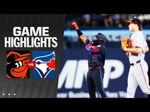 Orioles vs. Blue Jays Game Highlights (8/8/24) | MLB Highlights