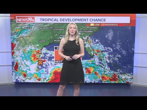 A look at the tropics plus your Sunday forecast