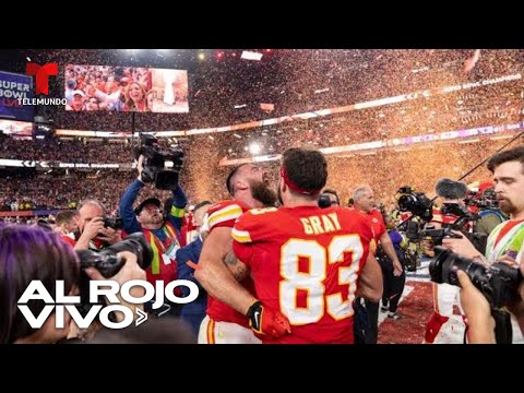 EN VIVO: Los Kansas City Chiefs regresan a casa tras ganar el Super Bowl | Al Rojo Vivo |