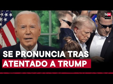 Joe Biden envía mensaje tras atentado contra Donald Trump