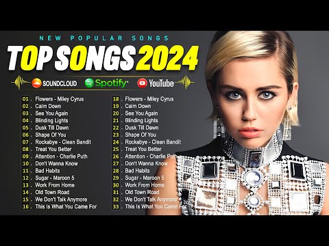 Miley Cyrus, Rihanna, The Weeknd, Taylor Swift, Selena Gomez, Justin Bieber, Sia🍀🍀Top Hits 2024 #20