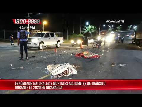 Suceso impactantes que estremecieron a Nicaragua en el 2020