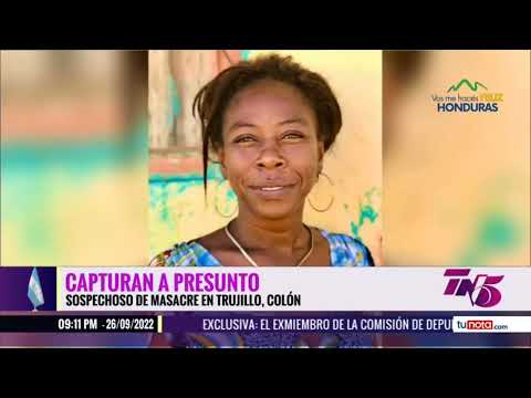 Capturan a presunto sospechoso de masacre en Trujillo, Colón