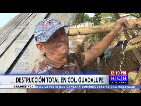 ¡Ayuda Urgente! Pobladores  La Guadalupe aún sin poder ingresar a sus viviendas por calles anegadas
