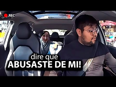 Mujer Amenaza a Uber de DENUNCIARLO FALSAMENTE por ACOSO