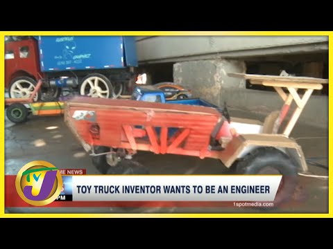 Toy Truck Inventor in Jamaica Wants to Be an Engineer | TVJ News - July 6 2021