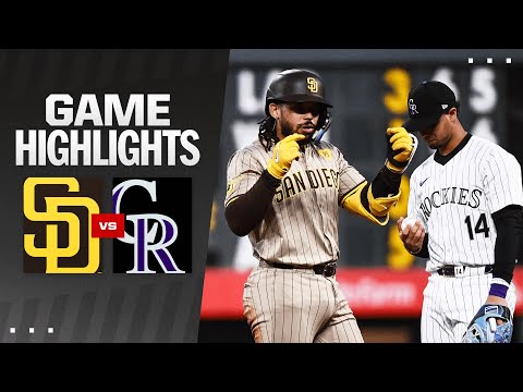 Padres vs. Rockies Game Highlights (4/23/24) | MLB Highlights