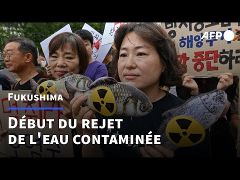 Japon: début du rejet de l'eau contaminée de Fukushima, colère de la Chine | AFP
