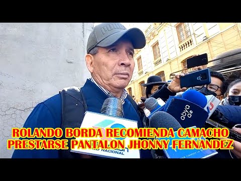 ROLANDO BORDA PIDE GOBERNADOR FERNANDO CAMACHO RENUNCIAR POR QUE LE QUEDO GRANDE EL CARGO..