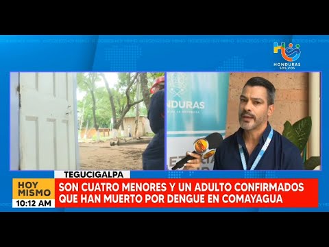 Cuatro menores de edad y un adulto han muerto por dengue en Comayagua