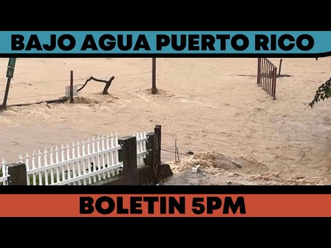 Huracan Fiona-Boletin 5pm Puerto Rico -Islas Virgenes