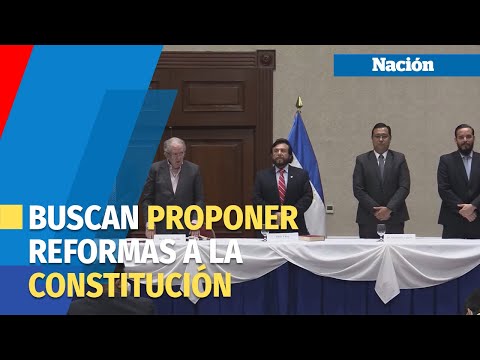 Vicepresidente salvadoreño presenta al equipo de estudios a reformas constitucionales