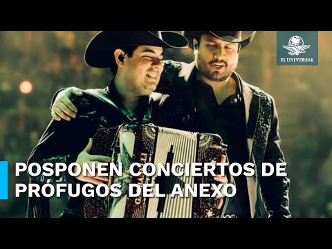 Conciertos de Prófugos del anexo se posponen en la CDMX hasta nuevo aviso