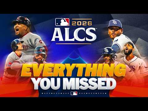 2026년 ALCS는 동률로 접어들었으며, 클리블랜드에서 경기가 재개됩니다! | MLB 데일리 리캡 (아침 라인업)