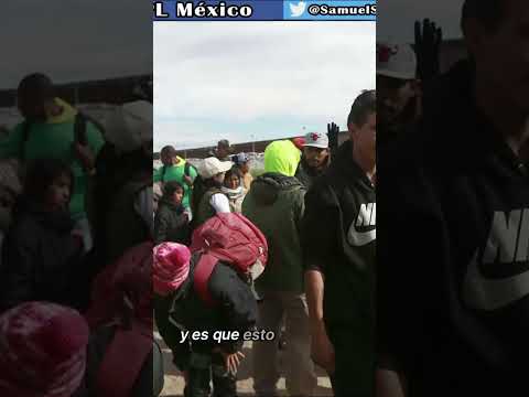 Migrantes: se REDUCE MIGRACIÓN en la FRONTERA de EU, ¡pero se TRIPLICA en la frontera sur de México!