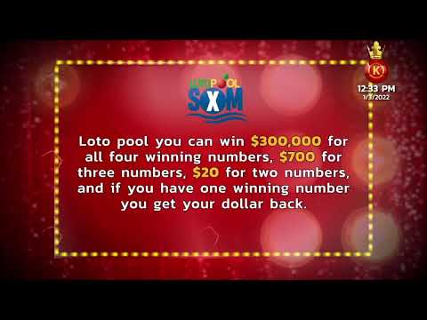 King Lottery SXM EN VIVO  ? Resultados Martes 1 de Marzo 2022 – 12:30 PM