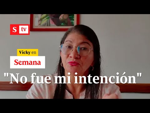 El video de Sandra Ramírez, ex Farc, excusándose tras polémicas declaraciones | Semana Noticias