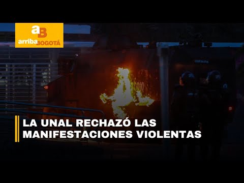 La Universidad Nacional confirmó un herido por disparos tras disturbios violentos | CityTv