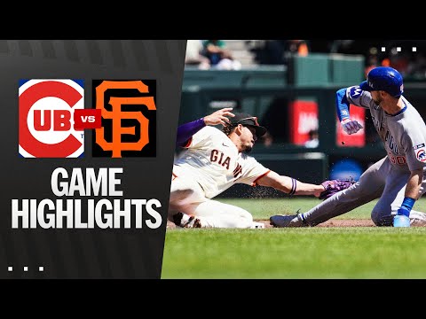 Cubs vs. Giants Game Highlights (8/28/25) | MLB Highlights