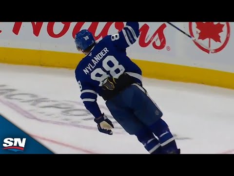 Maple Leafs William Nylander Calls Game With Breakaway OT-Winner vs. Devils