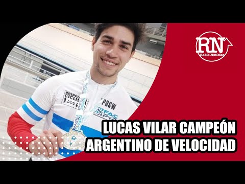 Lucas Vilar, campeón argentino de velocidad